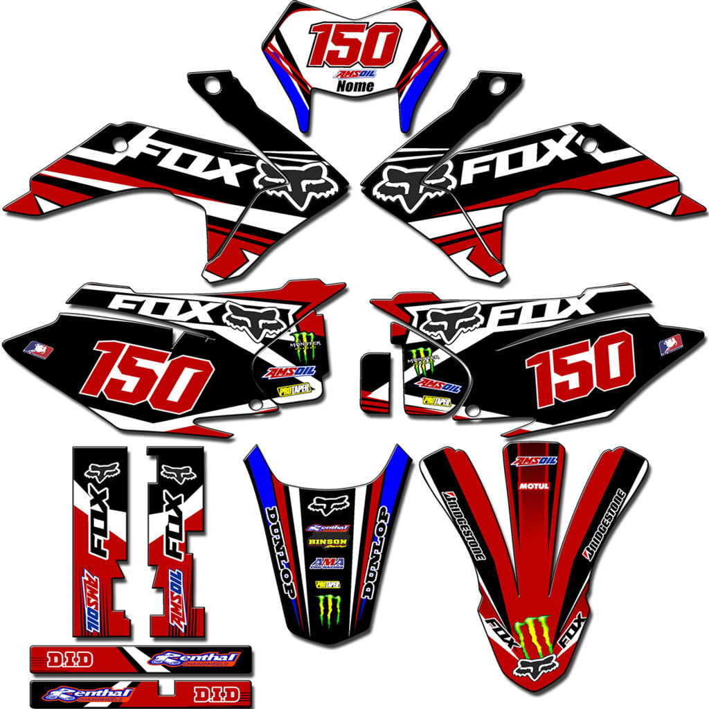 Kit adesivos Gráficos para CRF-230 2015 a 2021 - Premium Espessura 0.50mm - CRFM-61