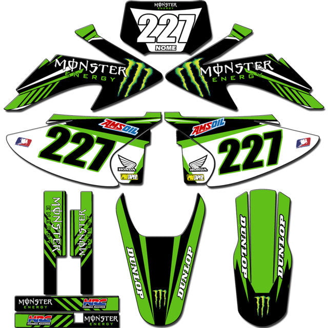 Kit adesivos Gráficos para CRF-230 2008 a 2014 - Start Espessura 0.20mm - CRFA-94