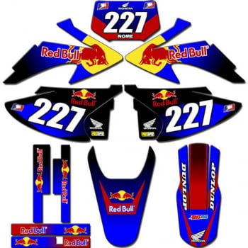 Kit adesivos Gráficos para CRF-230 2008 a 2014 - Start Espessura 0.20mm - CRFA-116