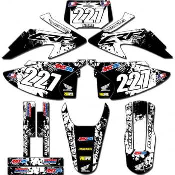 Kit adesivos Gráficos para CRF-230 2008 a 2014 - Start Espessura 0.20mm - CRFA-70