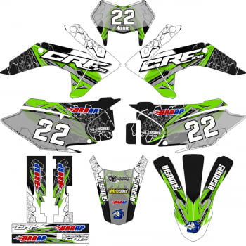 Kit adesivos Gráficos para CRF-230 2015 a 2021 - Start Espessura 0.20mm - A12