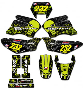 Kit adesivos Gráficos para Tornado 2001 a 2005 - Start Espessura 0.20mm - TORB-02